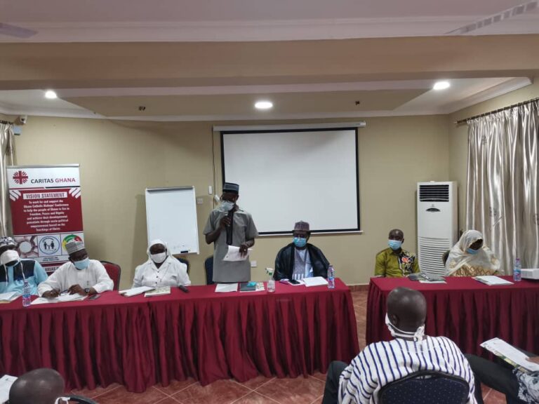 CARITAS GHANA FACILITATES INTERFAITH DIALOGUE WITH POLITICAL PARTY YOUTHS ON PEACEFUL ELECTIONS